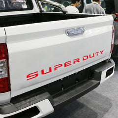 Tail Box Label Decal for Ford Super Duty F-250 / F-350 (2017–2021) | Pickup Vinyl Sticker