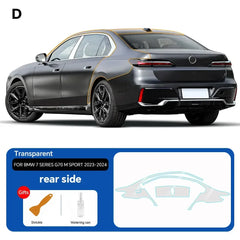 Precut PPF for BMW 7 Series G70 / M Sport (2023–2025) | TPU Paint Protection Film Clear Bra