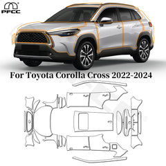 Precut PPF for Toyota Corolla Cross LE / XLE (2022–2024) | TPU Paint Protection Film