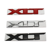 3D Metal XLT Letter Logo Badge Emblem for Ford F-150 / Ranger | Trunk Body Decal Sticker