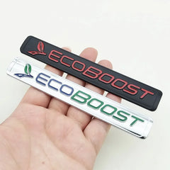 3D Metal EcoBoost Logo Emblem Badge Trunk Decal for Ford Focus / F-150 | Styling Sticker