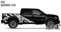 Full-Body Appearance Decoration Vinyl Kit for Ford F-150 Raptor | Custom KK Pickup Wrap