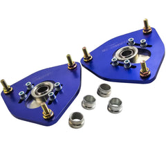 2x Suspension Front Camber Plates Kit For Coilover for Subaru Impreza GDA GDB 02-06 STi