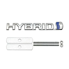 Metal HYBRID Front Grille & Trunk Badge Emblem for Toyota Land Cruiser / Camry | Decal Sticker