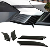 Carbon Fiber A-Pillar Door Window Bracket Trim for Toyota RAV4 (2019–2025) | ISO9000 Sticker