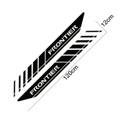 Rear Trunk Side Decal for Nissan Frontier NP300 | Vinyl Truck Graphic 2-Pack