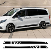 Car Body Stickers for Mercedes-Benz Vito / V-Class / Viano W447 / W639 / W638 | 2-Piece Vinyl Decal