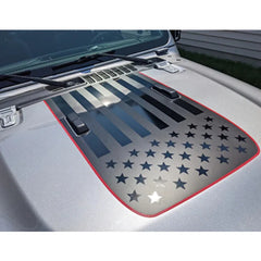 1941 Topographical Rubicon Hood Decal for Jeep Wrangler | Vinyl
