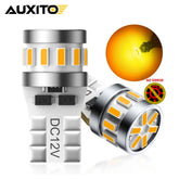 AUXITO T10 W5W Yellow Canbus LED | Parking License Plate Signal Lamp