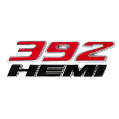 3D Metal HEMI 392 345 Emblem Badge Sticker for Dodge Charger / RAM 1500 / Journey / Caliber