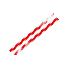 Door Side Stripe Decal Stickers for Ford Ranger / F-150 / Chevy | Pickup Truck PVC Vinyl