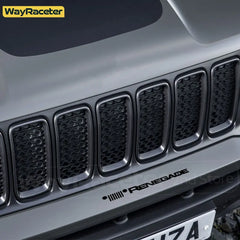 Jeep Renegade Hood & Fender Reflective Decal Kit – Grill Graphic Vinyl | Trailhawk, Sport (2 Pcs)
