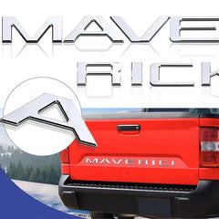 Tremor Rear Trunk Letter Sticker for Ford Maverick Tremor | Groove Insert Badge Decal
