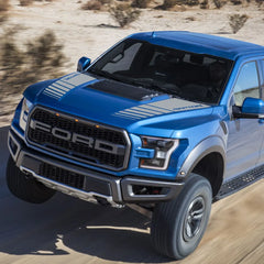 Ford Ranger Raptor & F-150 Hood Bonnet Decal Set – Vinyl Film Sticker (2 Pcs) | 2015–2020, 12 Finishes
