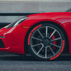 TOYO TIRES 3D Waterproof Tire Stickers | Universal Rubber Sidewall