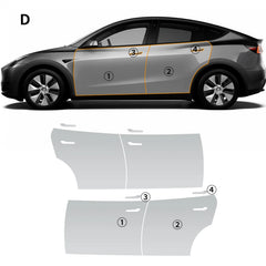 Precut PPF for Tesla Model Y (2020–2024) | 9-Mil TPU Paint Protection Film Clear Bra