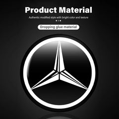 Door Keyhole Lock Protector Anti-Blocking Decal for Mercedes-Benz | 8-Piece Sticker Set