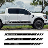 Mountain Door Side Stripe Sticker for Ford F-150 Raptor / XL / Lariat | Vinyl Truck Graphics Cover