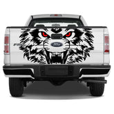 Tiger Tailgate Graphic Decal | Universal Pickup Sticker for Ford F-150, Toyota Hilux, Silverado, RAM, Isuzu D-Max & More