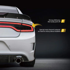 Tail Light Vinyl Sticker Decal for Dodge Charger (2015–2022) | 4-Piece