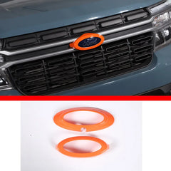 ABS Center Control Panel & Steering Wheel Decoration Trim for Ford Maverick (2022) | Orange / Color Options