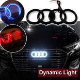 LED Dynamic Streamer Front Grille Emblem for Audi Q7/Q8/S3/A1 | Badge