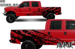 Full-Body Appearance Decoration Vinyl Kit for Ford F-150 Raptor | Custom KK Pickup Wrap