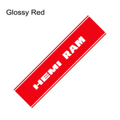 Rear Tailgate Custom Letter Decal for Dodge RAM 1500 / 2500 HEMI Rebel | 12-Color Vinyl Truck Sticker