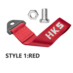 New Stylish Car JDM Culture Car Color Pendant Tow Strap Belt Tow Rope Ribbon Auto Accessories Trailer Ropes Bumper Towing Strap