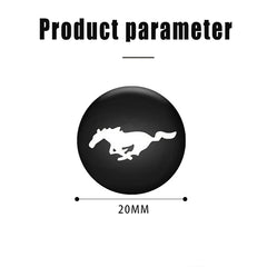 Car Lock Stickers for Ford Mustang / Bronco / Fiesta / Focus / Mondeo / Kuga / Edge | 4-Piece