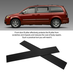 1Pair Front Door B Pillar Trim 5020665AA Strong Protection Stylish B Pillar Molding Trim Replacement for Dodge Grand Caravan