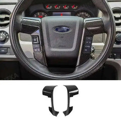Carbon Fiber Grain Interior Decoration Cover Stickers for Ford F-150 | SHINEKA Color Change Kit