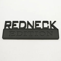 Universal Redneck Edition Emblem Badge | Ford F-150 / Silverado / RAM / Toyota / Jeep Trucks