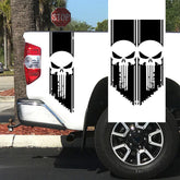 Ghost Pattern Tail Decoration Decal | Universal Car Sticker for RAM, Tesla, Charger & More