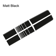 Hood, Bonnet, Roof & Trunk Racing Stripe Vinyl Kit | Full-Length Engine Cover Graphics