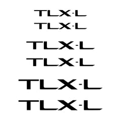 Brake Caliper Badge Decal for Acura MDX / ILX / RDX / TLX / RL / TSX / ZDX | 6-Piece Vinyl Film Set
