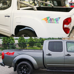 4x4 Rear Bed Side Decal for Nissan Frontier NP300 | Vinyl Truck Graphic Sticker