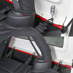 Trunk Cargo Tie-Down D-Ring Quick Release Fastener Clip for Jeep Wrangler JL/JK/TJ | Surface Mount