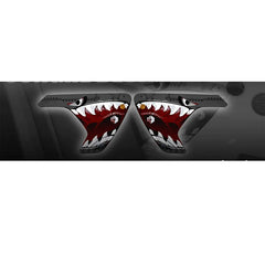 Shark Soldier Hood, Side & Fender Vent Decal | Precut Vinyl Wrap Graphic Kit