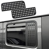 Rear Door Window Glass Decoration Cover Trim Decal for Jeep Wrangler JL / Gladiator JT (2018+)