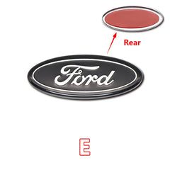 5.8cm Aluminum Steering Wheel Emblem Decal for Ford Focus / F-150 / Mondeo | Metal Badge