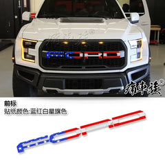 Custom Head Letter Vinyl Decal for Ford Raptor F-150 | KK Film Decorative Sticker
