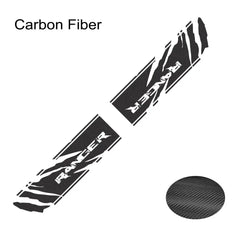 Rear Bed Side Stripe Decal for Ford Ranger Raptor | 2-Piece Vinyl Trunk Graphic