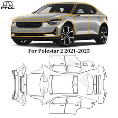 Precut PPF for Polestar 2 (2021–2025) | TPU Paint Protection Film Clear Bra