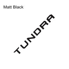 Tailgate Insert & Indent Letter Decal for Toyota Tundra (2014–2019) | Vinyl Pickup Sticker