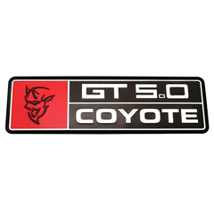 Alloy GT350 / GT500 Logo Trunk & Body Badge | Ford Shelby Mustang Emblem Sticker