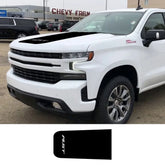 Hood Decal for Chevrolet Silverado RST | Vinyl Motor Decor Truck Sticker