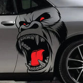 King Kong Gorilla Vintage Grunge Vinyl Graphic Decal – SUV, Truck & Pickup | Hood, Door & Bed Side | Black or White
