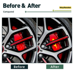 Renault Brake Caliper Decal Set – Hi-Temp Waterproof Reflective Vinyl | Megane RS, Clio, Sandero GT, Twingo, Laguna, Arkana (6 Pcs)