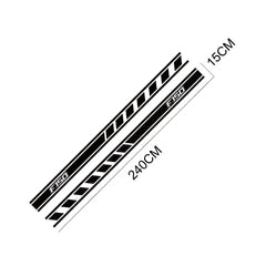 Door Side Skirt Stripe Decal for Ford F-150 Raptor | 2-Piece Pickup Truck Vinyl Graphic